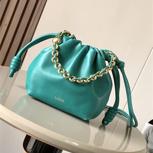 Loewe Mini Flamenco Purse in  Mellow nappa Lambskin