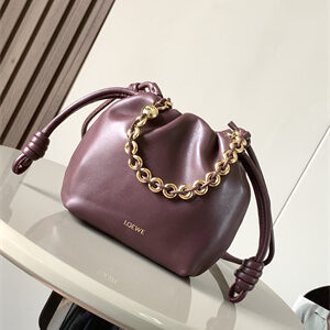 Loewe Mini Flamenco Purse in  Mellow nappa Lambskin