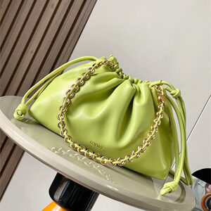 Loewe Medium Flamenco Purse in  Mellow nappa Lambskin