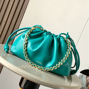 Loewe Medium Flamenco Purse in  Mellow nappa Lambskin