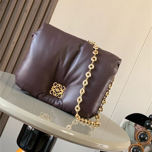 Loewe Mini Puffer Goya bag in shiny nappa lambskin