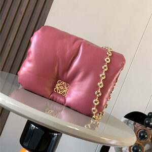 Loewe Mini Puffer Goya bag in shiny nappa lambskin