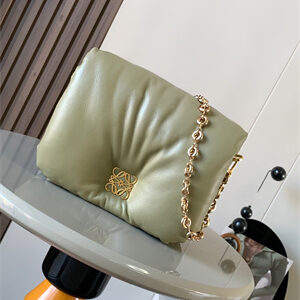 Loewe Mini Puffer Goya bag in shiny nappa lambskin