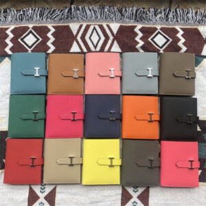 Her.mes Bearn Compact Wallet Epsom Leather All Colors