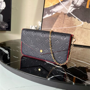 L.V  Felicie Pochette Monogram Emprenite Navy M64064