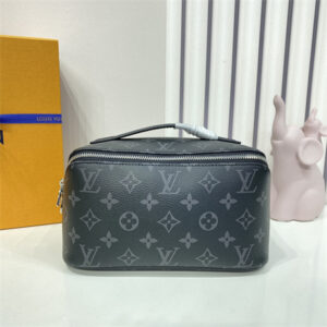 L.V Toiletry Bag Monogram Eclipse M11750