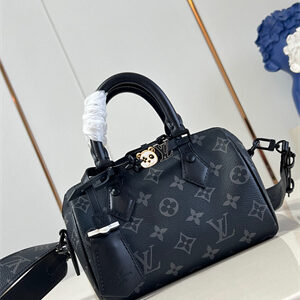 L.V SPEEDY BANDOULIÈRE 18 Monogram Eclipse M24606