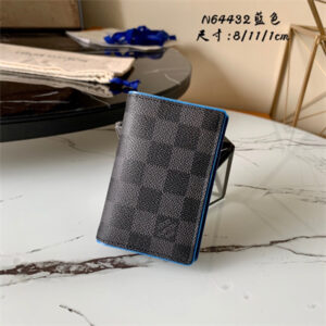 L.V Pocket Organizer Damier Graphite Canvas N64432