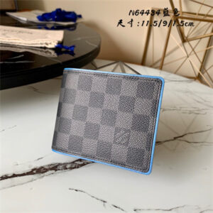 L.V Slender Wallet Damier Graphite Canvas N64434