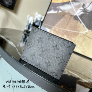 L.V Slender Wallet Monogram Eclipse M80906