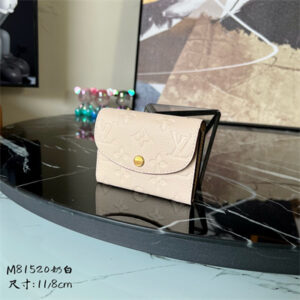 L.V Rosalie Coin Purse Monogram Empreinte Cream M81520