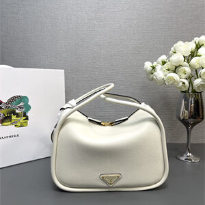 Prada Darling leather handbag White Color 1BA451
