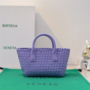 BV Mini Cabat Tote Bag In Lambskin