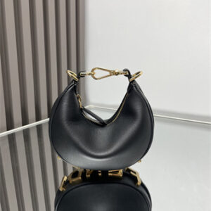 Fendigraphy Nano Leather Bag Black