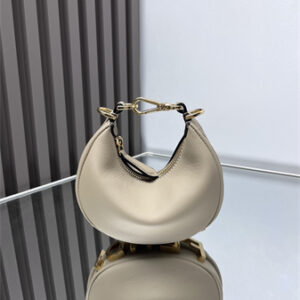 Fendigraphy Nano Leather Bag Dove Grey