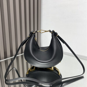 Fendigraphy Mini Leather Bag Black