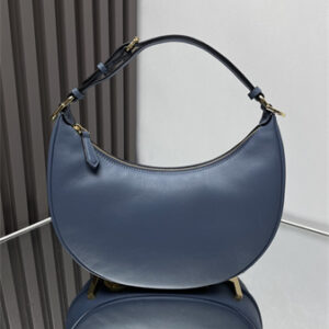 Fendigraphy Small Leather Bag Blue