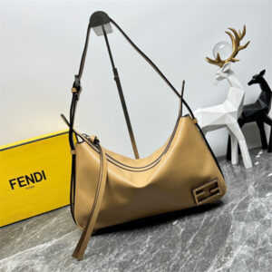 Fendi Simply Medium Calfskin Bgg Brown Color