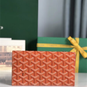 Goyard Richelieu Wallet Goyardine Canvas & Vauzelles Calfskin
