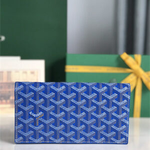 Goyard Richelieu Wallet Goyardine Canvas & Vauzelles Calfskin