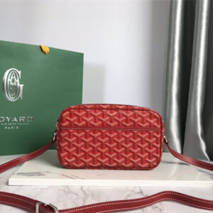 Goyard Cap-Vert PM Bag Goyardine Canvas & Cervon Calfskin
