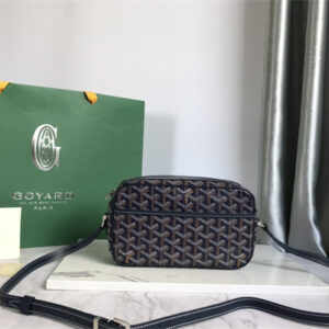 Goyard Cap-Vert PM Bag Goyardine Canvas & Cervon Calfskin
