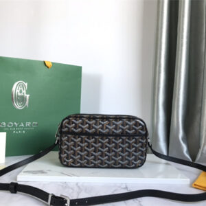 Goyard Cap-Vert PM Bag Goyardine Canvas & Cervon Calfskin