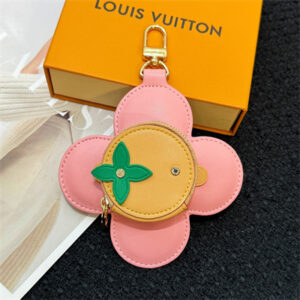 LV Vivienne Holiday Bag Charm Pink