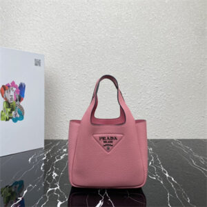 Prada Leather Mini Bag Pink 1BA349