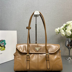 Prada Medium leather shoulder bag Cork 1BD376