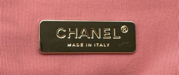 Chanel 19 Bag Tweed Gold Tone Pink AS1160 - Image 8