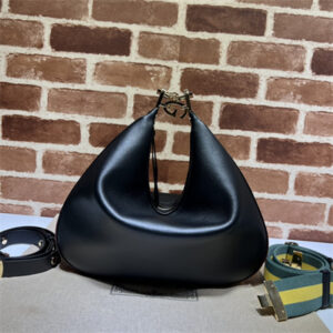 Gucci Attache large shoulder bag Leather Black 702823