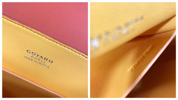 Goyard Saigon Souple Mini Bag Goyardine Canvas & Chevroches Calfskin - Image 9