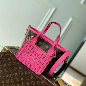 L.V Neverful  Bandoulière Inside Out BB Hot Pink M12106
