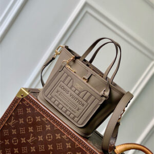 L.V Neverful  Bandoulière Inside Out BB Dark fango M12109