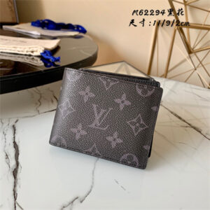 L.V Slender Wallet Monogram Eclipse M62294