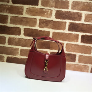 Gu.cci Jackie 1961 Mini Shoulder Bag Red Leather 637091