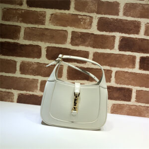 Gu.cci Jackie 1961 Mini Shoulder Bag White Leather 637091