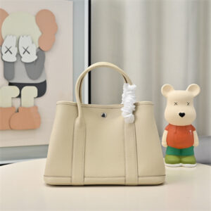 Hermes Garden Party 30/36CM Togo Leather Craie HS