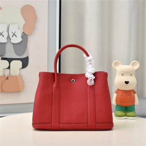Hermes Garden Party 30/36CM Togo Leather Red HS