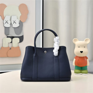 Hermes Garden Party 30/36CM Togo Leather Navy HS