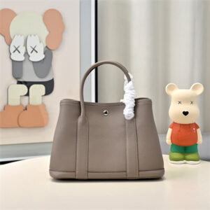 Hermes Garden Party 30/36CM Togo Leather Gris Tourterelle HS