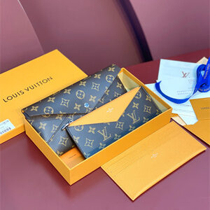 L.V Kirigami Organizer Monogram Canvas Gaston Safran Yellow M12358