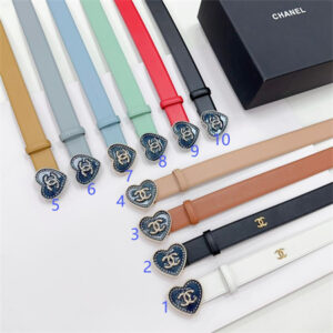 Chanel Belts In Calfskin 30MM  Color Options