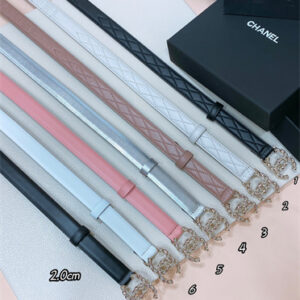Chanel Belts In Lambskin 20MM  Color Options