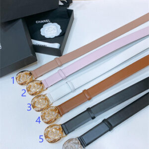 Chanel Belts In Lambskin 30MM  Color Options