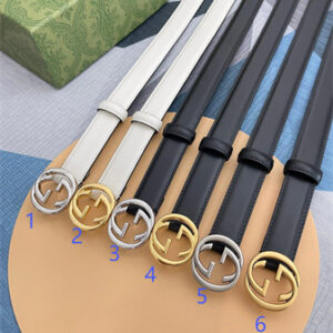 Gucci Belts In Calfskin 25MM Color Options