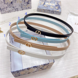 Dior Belts In Calfskin 15MM  Gold Hardware Color Options