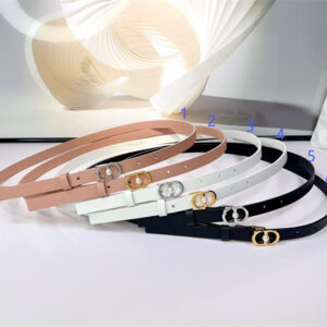 Dior Belts In Calfskin 15MM Gold/Silver Hardware Color Options