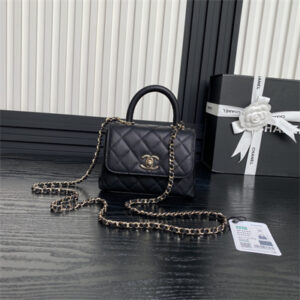 Chanel Clutch with Chain Grained Calfskin & Gold-Tone Metal Black AP4244